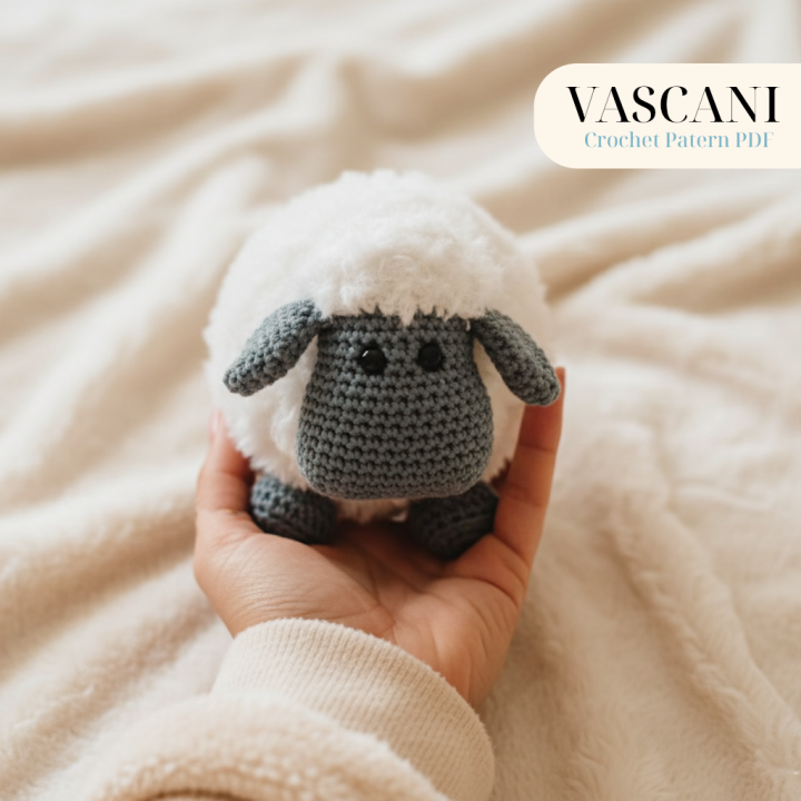 Boo Sheep Crochet Pattern Amigurumi ( PDF )