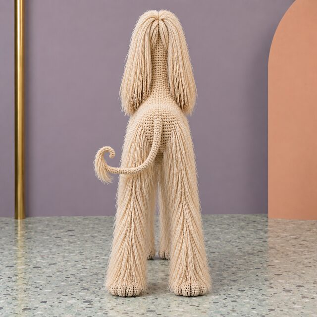 Afghan Hound Crochet Pattern, Long Hair Dog Amigurumi PDF, Digital Download - Image 3