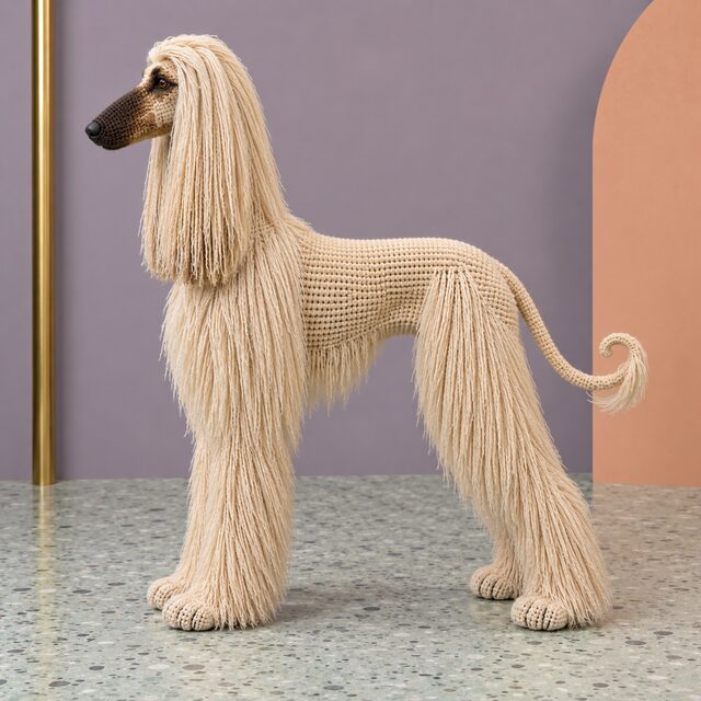 Afghan Hound Crochet Pattern, Long Hair Dog Amigurumi PDF, Digital Download - Image 2