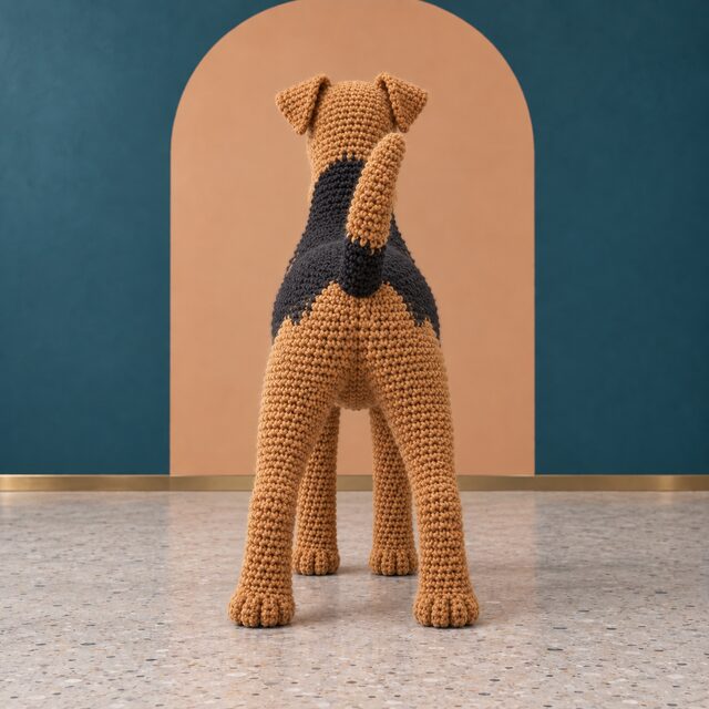Airedale Terrier Crochet Pattern - Amigurumi Dog PDF - Image 3