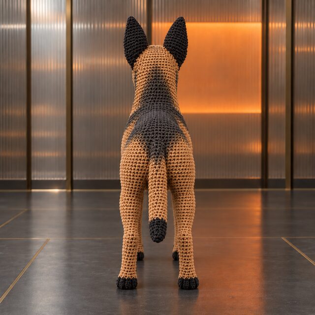 Belgian Malinois Crochet Pattern - Belgian Shepherd Dog Amigurumi PDF - Image 3