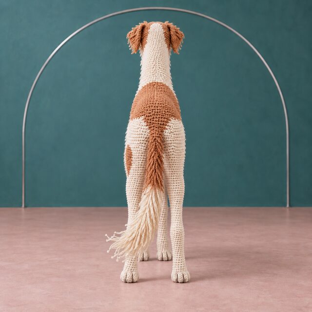 Borzoi Crochet Pattern - Feathered Sighthound Amigurumi PDF - Image 3