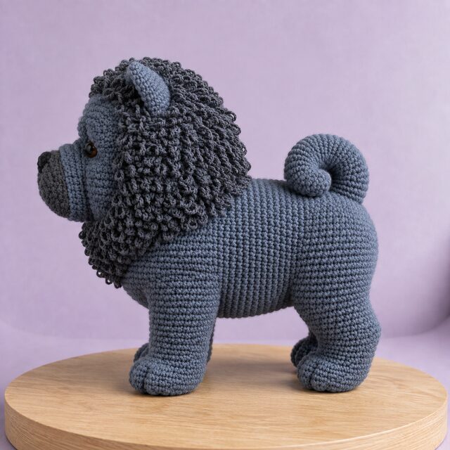 Chow Chow Crochet Pattern - Amigurumi Dog PDF - Image 2