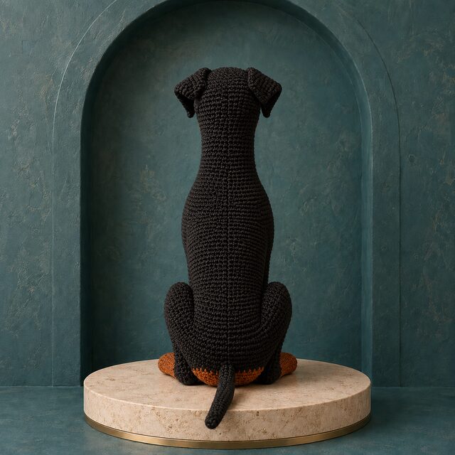 Doberman Pinscher Crochet Pattern - Amigurumi Dog PDF - Image 3