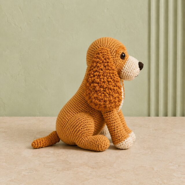 English Cocker Spaniel Crochet Pattern - Amigurumi Dog PDF - Image 2