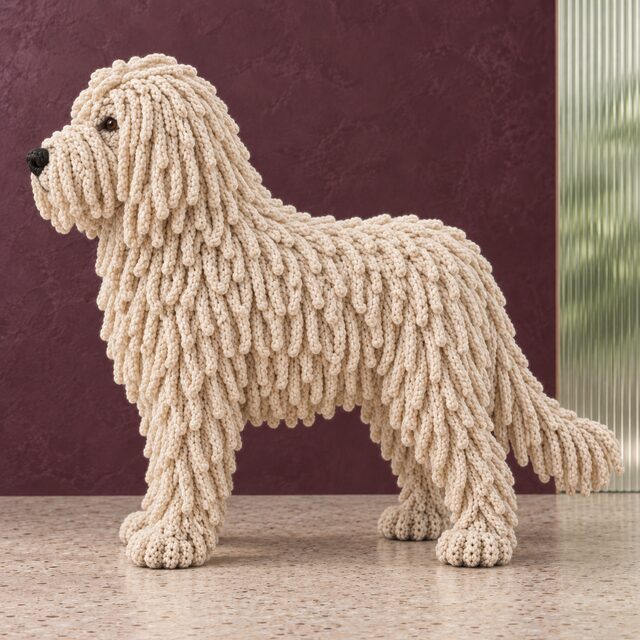 Komondor Crochet Pattern, Corded Hungarian Dog Amigurumi PDF, Digital Download - Image 2