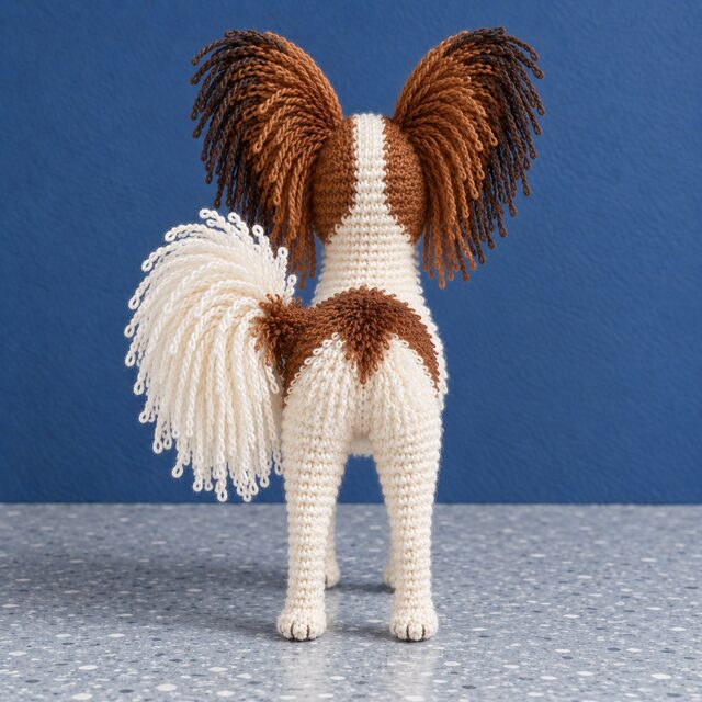 Papillon Crochet Pattern - Amigurumi Dog PDF - Image 3