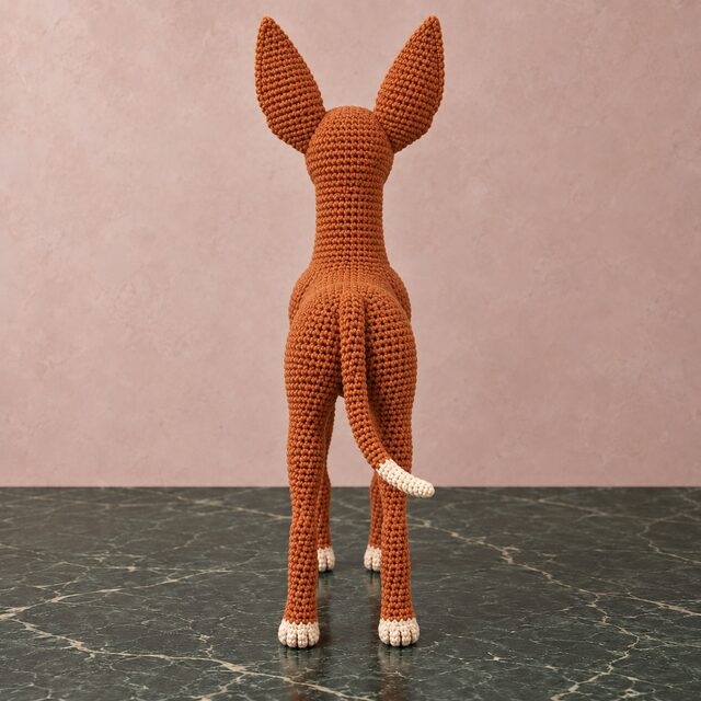 Pharaoh Hound Crochet Pattern - Amigurumi Dog PDF - Image 3