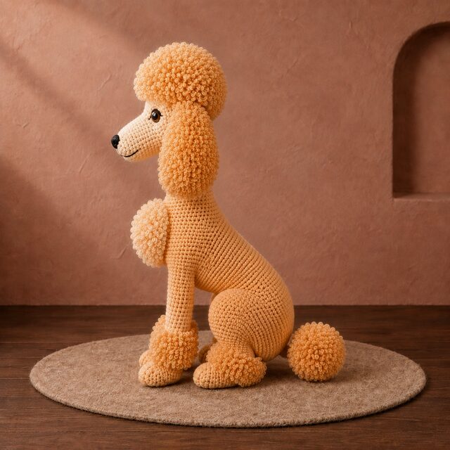 Standard Poodle Crochet Pattern - Amigurumi Dog PDF - Image 2