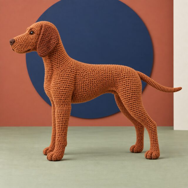 Vizsla Crochet Pattern - Hungarian Pointer Amigurumi Dog PDF - Image 2